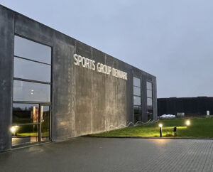 billede af bygningen Sports Group Denmark